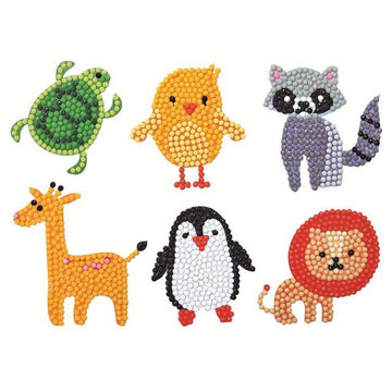 Zoo Animals - Diamond Painting Sticker
