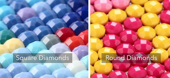Round or Square Diamond Drills for Diamond Painting?