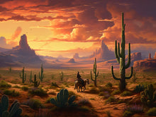 American Wild West - 5D Diamond Painting Kit