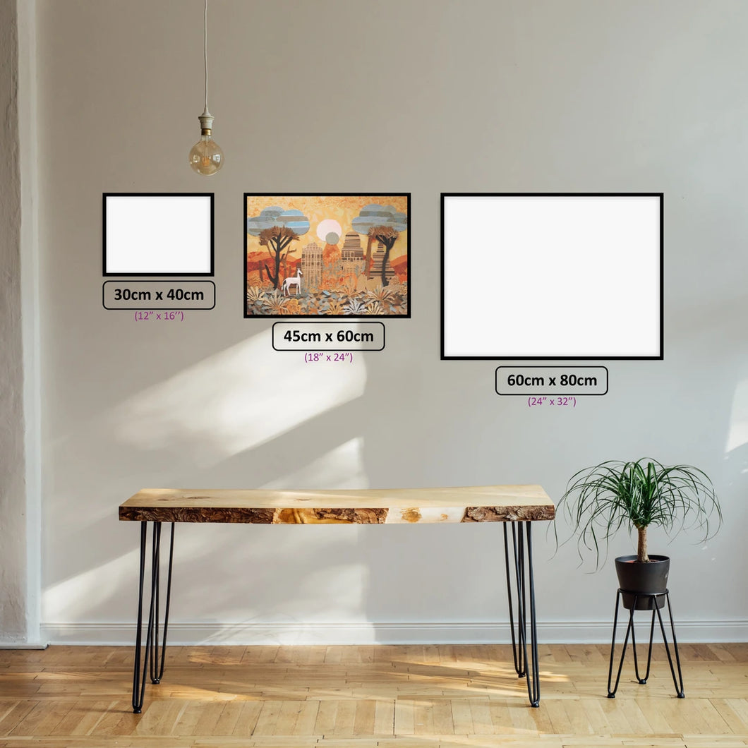 Lost City of the Kalahari - 5D Diamond Painting Kit