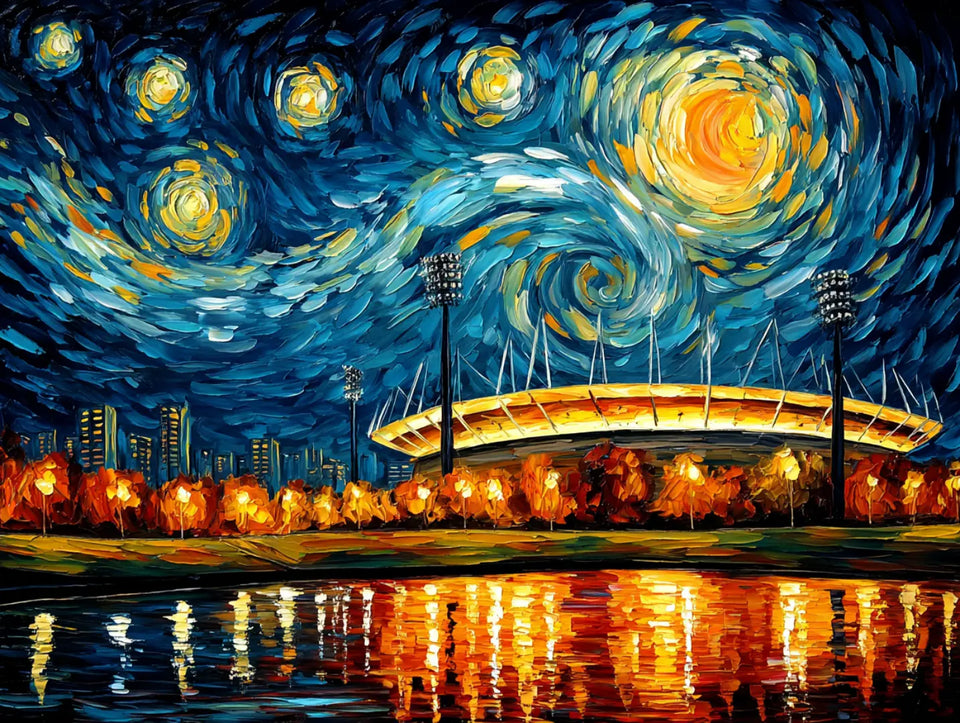 Melbourne Cricket Ground – Diamond Painting Kit