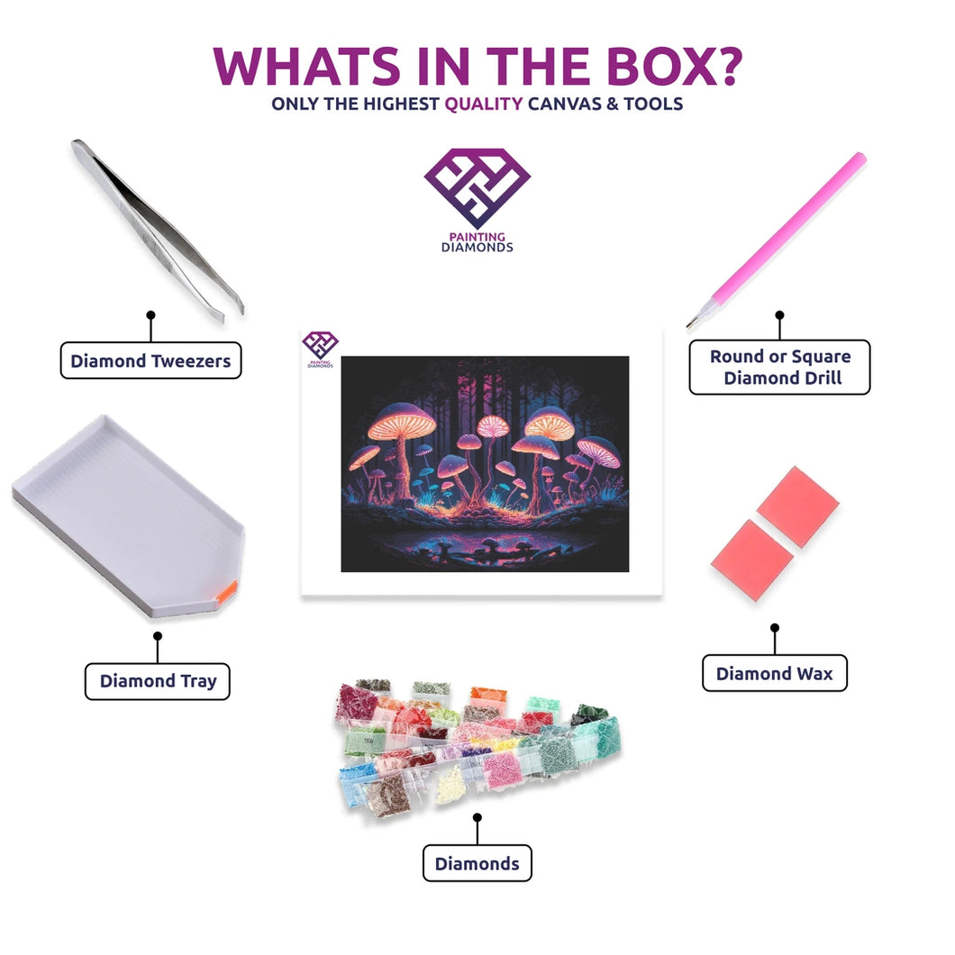 Enchanted forest - 5D Diamond Painting Kit