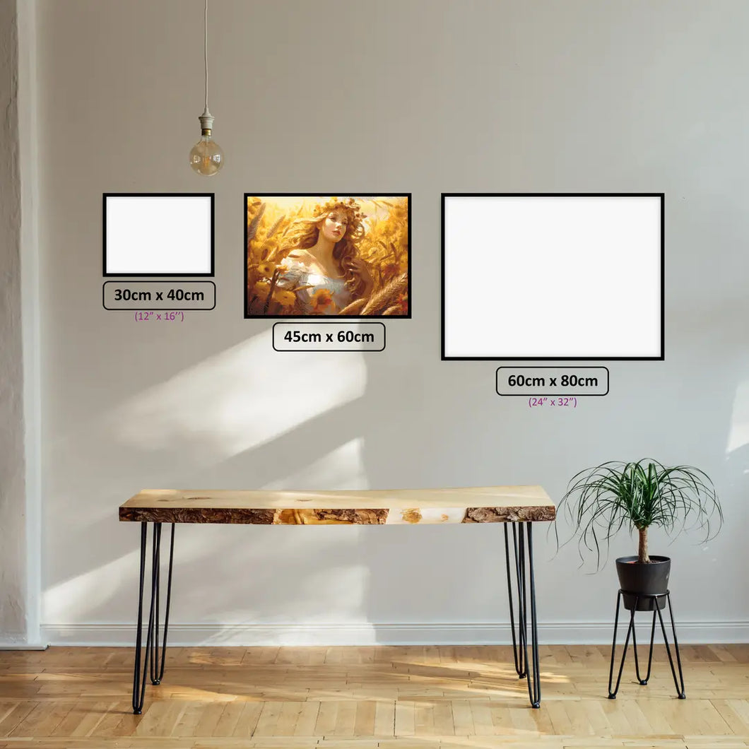 Virgo's Harvest Abundance - 5D Diamond Painting Kit