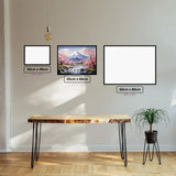 Cherry Reverie diamond painting displayed in a room setting