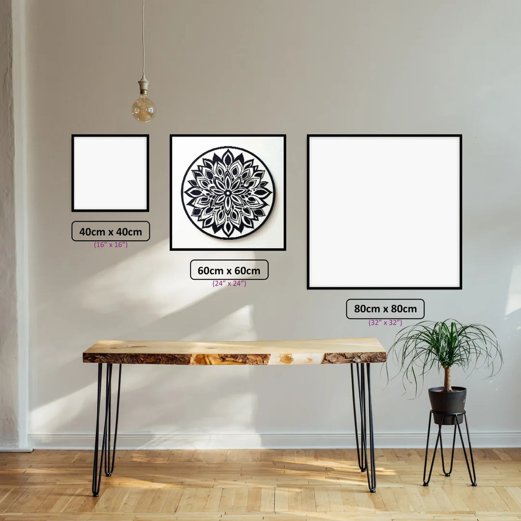 Minimalist Mandala - Diamond Painting Kit
