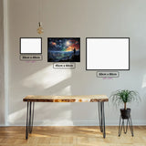 Mystical Sky diamond painting displayed in a room setting
