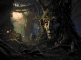 Spirit Woods artwork shown as a completed diamond painting preview