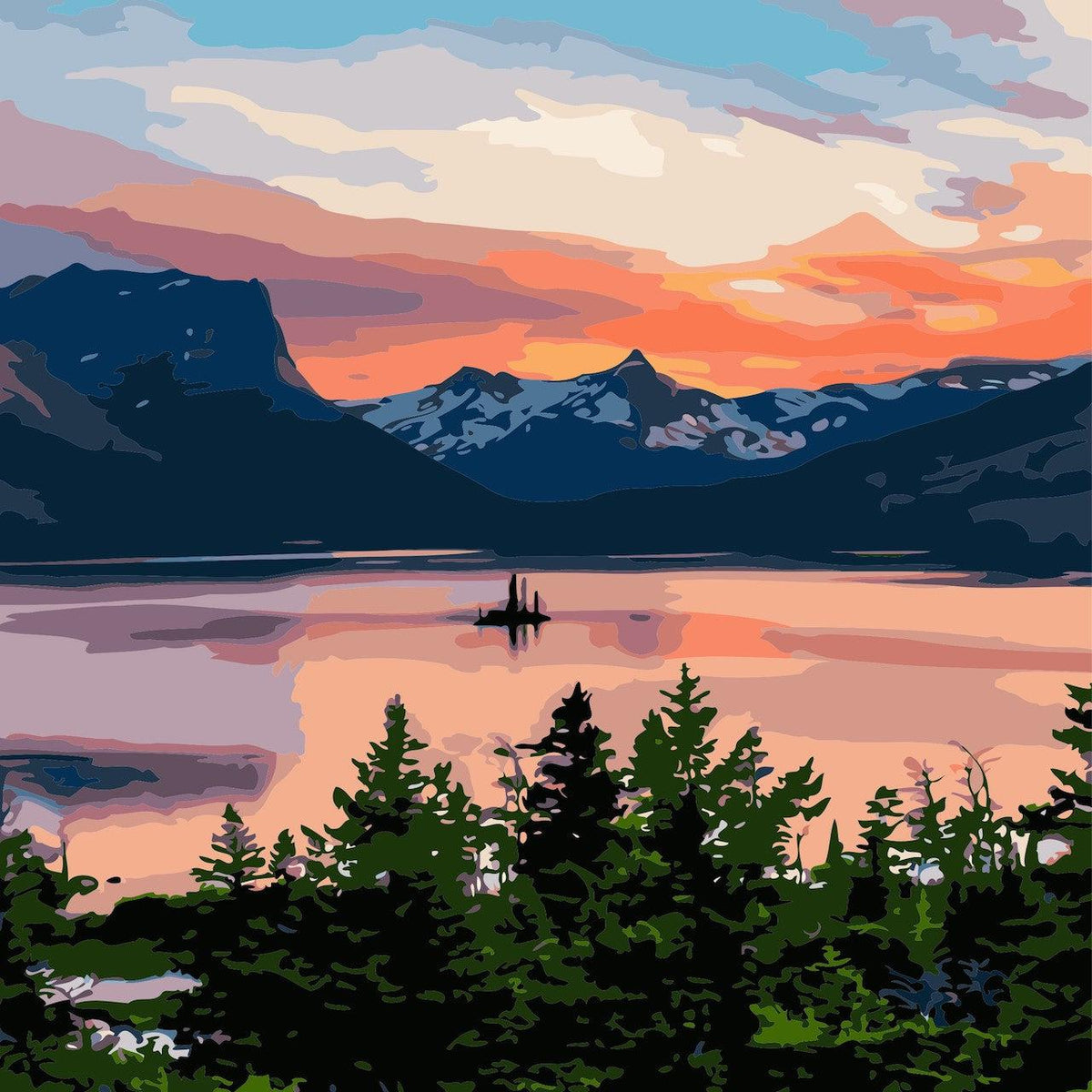 Beginner diamond painting designs included in Bundle! - Mini Painting Diamonds (x9)