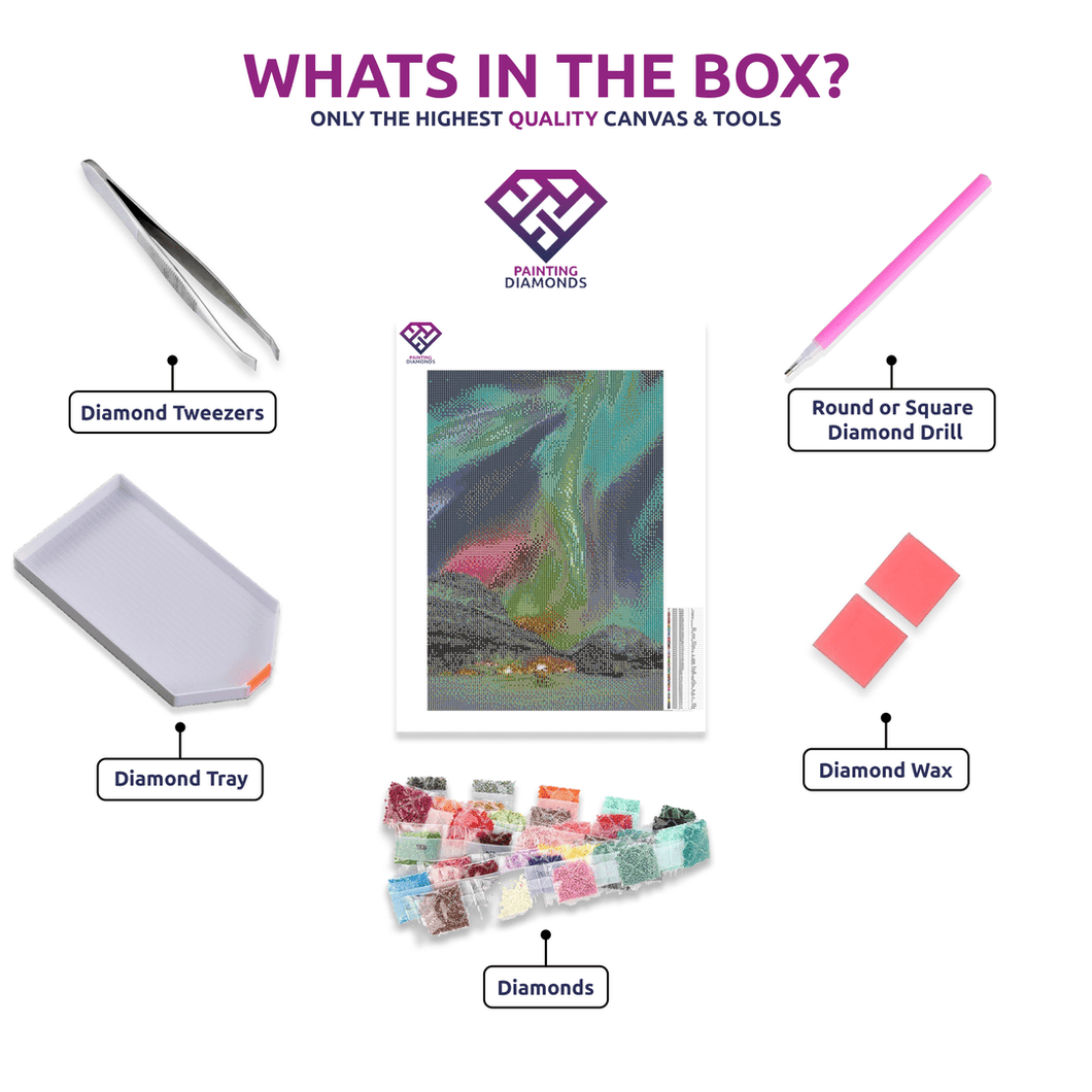The Aurora Part 1 - 5D Diamond Painting Kit
