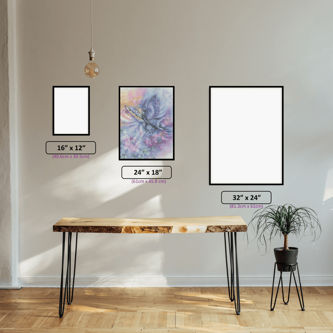 Colourful Butterfly #1 - 5D Diamond Painting Kit