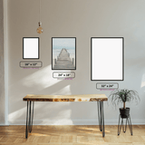 The Pier diamond painting displayed in a room setting